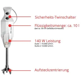 Unold ESGE-Zauberstab M 122 S Stabmixer