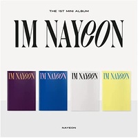 Dreamus NAYEON TWICE – IM NAYEON 1st Mini-Album + Vorbestellungsvorteil + gefaltetes Poster + extra Fotokarten-Set (zufällige Version), 210 x 290 mm, (JYPK1383)