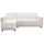 dorel home »Allie Schlafsofa 230 cm mit Relaxfunktion in der Rückenlehne«, Schlaffunktion (108/194,5cm), trendiger Cord o. pflegeleichter Velours