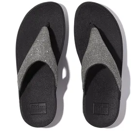 FitFlop Lulu Shimmerlux Toe-Post Sandale Grau 39
