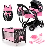 Bayer Dolls pram Xeo mega set (17060AB)