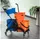 Homcom Reinigungswagen 26 Liter Orange