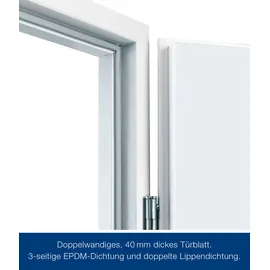 Hörmann KSI 40 links 100 x 200 cm weiß
