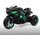 Moni Kinder Elektromotorrad Ninja schwarz (12 V)