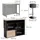 Vicco Bartisch Dominic 116 x 37 cm Eiche/Anthrazit