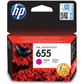 HP CZ111AE#302 655 Tintenpatrone Standardkapazität 600 Seiten Multi tag, magenta