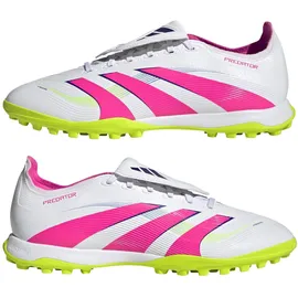 adidas Predator League TF Herren Ftwr White/Lucid Pink/Lemon 44