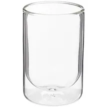 SECRET DE GOURMET Doppelwandiges Tumbler-Glas klar 400ml für Getränke & Gr.: onesize