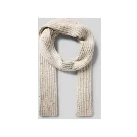 ARMEDANGELS Schal aus Baumwoll-Woll-Mix Modell 'FAARLO TWEED', Hellgrau, 1
