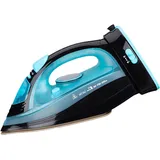 Dampfbügeleisen kabellos 2400 W kabelloses Bügeleisen, Sohle mit keramischer Antihaftbeschichtung Vertikal bügeln, Tropfstop, Antikalk, selbstreinigend mit Wassertank Cordless Steam Iron