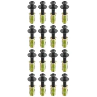 SOTech 16 Stück M6 x 25 mm mit Gewindemuffen/Einschraubmuffen