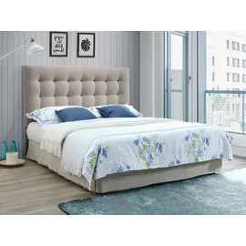 vente-unique Bettkopfteil, Beige 164.5 cm