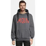 salzhaut Hoodie HEFF - MOIN Hoodie Grau/Rot L