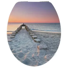 SANITOP-WINGENROTH WC-Sitz mit Absenkautomatik Maritim