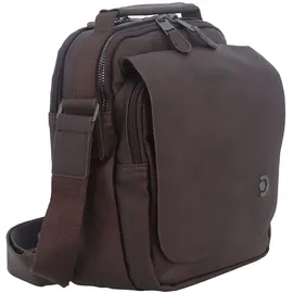 DISCOVERY Schultertasche Polyurethan Braun