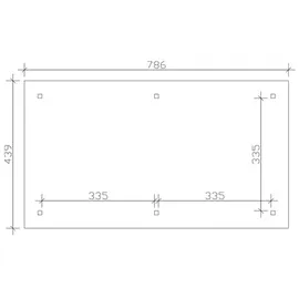 SKANHOLZ Orleans 2  7,06 x 3,59 m natur
