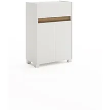 Schildmeyer Unterschrank Cosmo, perlweiß B/H/T: ca. 56,9x84,8x33 cm, - perlweiß