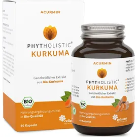 Cellavent Healthcare Acurmin Phytholistic Kurkuma Kapseln 60 St.