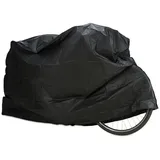 Relaxdays Fahrradgarage zusammenfaltbar aus Kunststoff, schwarz