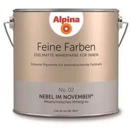 Alpina Feine Farben 2,5 l No. 02 nebel im november