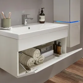 Home Deluxe Badmöbel WANGEROOGE BIG 80 cm S - Weiß