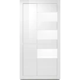 Home Affaire Vitrine Carat 100 x 35 x 198 cm Weiß
