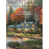 brown trout-auslieferer flechsig Thomas Kinkade: Engagement Calendar with Scripture 2026