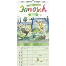 ALPHA EDITION GmbH & Co. KG 5 Spalten Familienkalender Gelb 2026