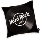Herding HARD ROCK Dekokissen, Wendemotiv, Original Hard Rock Café Lizenz, 40 x 40 cm, Schwarz/Weiß