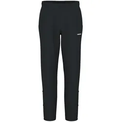 Head Tennishose Pant Breaker 2024 (Moisture Transfer Microfiber Technologie) lang schwarz Herren