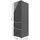 Cecotec Kühlschrank mit Gefrierfach - Grey Glass E. Kühlschrank mit 4 Türen, NoFrost-System, Multi Airflow-Verteilung und Temperaturwarnungen