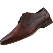 Bugatti Halbschuhe Halbschuhe Glattleder - braun, 43