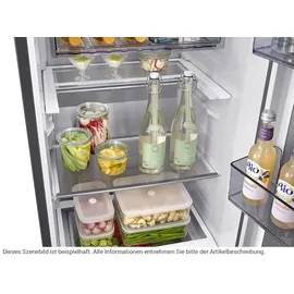 Samsung RR80H39CCTEF Standkühlschrank (387 l, 1860 mm hoch, Silber)