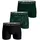 Björn Borg Boxershorts 3 Einheiten Schwarz/Grün XXL