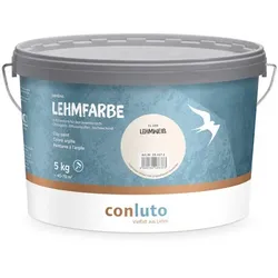 conluto Lehmfarbe Lehmweiß - 5 kg Eimer