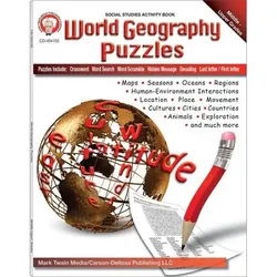 World Geography Puzzles, Grades 6 - 12