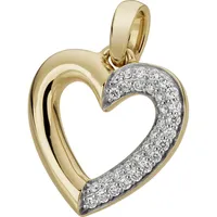 Orolino Anhänger 585/- Gold Brillant weiß 0,25ct. Charms & Kettenanhänger Damen
