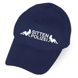 Fries Polizei-Kostüm Weste Sittenpolizei Polizei M oder XL Optional Sitten Basecap