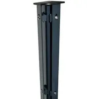 FA-Bausysteme Eckzaunpfosten 20,3 x 260 cm Anthrazit/Stahl