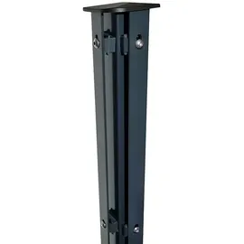 FA-Bausysteme Eckzaunpfosten 20,3 x 260 cm Anthrazit/Stahl