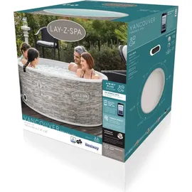 Lay-Z Spa Lay-Z-Spa WLAN-Whirlpool Vancouver AirJet Plus Ø 155 x 60 cm