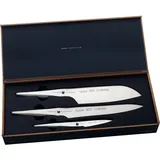 CHROMA type 301 Messerset P-529 Santoku, Tranchiermesser, Schälmesser