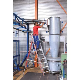 Hymer ProTect+ Plattformleiter 8 Sprossen