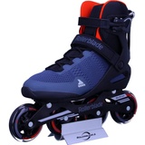 Rollerblade Herren Sirio 80 Inlineskate, Orion Blue/Spicy Orange, 310