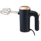 Elektrischer Handmixer, Extrem Leistungsstarker 300-w-handmixer. 5 Geschwindigkeitsstufen, Auswurftaste, 2 Rührbesen Und 2 Knethaken.