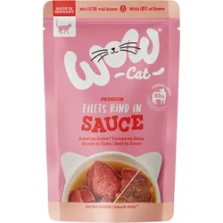 WOW Cat 8x85g Rind in Sauce