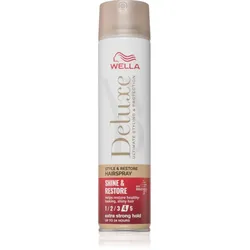 Wella Deluxe Shine & Restore Haarlack mit starker Fixierung für mehr Volumen 250 ml