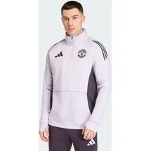 adidas Manchester United Tiro 25 Competition Winterized Sweatshirt 2025/26 Herren KE1267 - Purple Tint / Aurora Black S