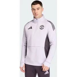 adidas Manchester United Tiro 25 Competition Winterized Sweatshirt 2025/26 Herren KE1267 - Purple Tint / Aurora Black S