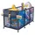 Vevor Aufbewahrungskorb 175,5 x 81,5 x 89,0 cm schwarz